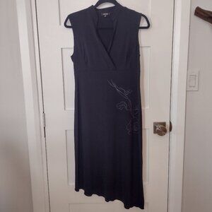 Y2K Asymmetric Black Dress